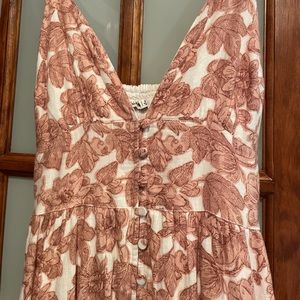 Abercrombie snd Fitch button through muddy dress